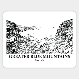 Greater Blue Mountains Area - Australia Sticker